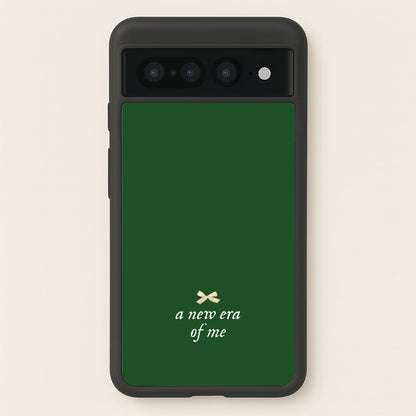 Coquette A New Era Of Me Green  - Clean Girl Aesthetic Phone Case for Google Pixel 7 Pro