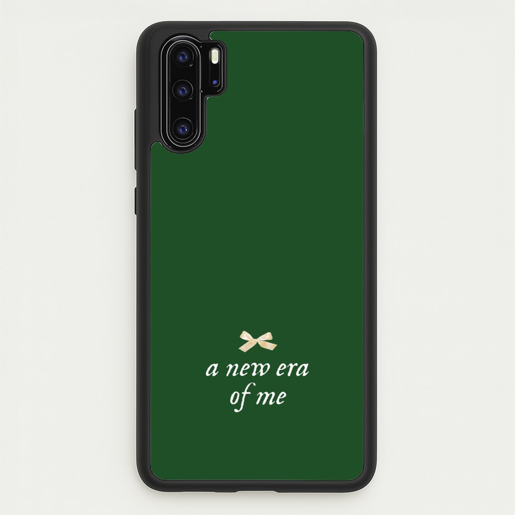 Coquette A New Era Of Me Green  - Clean Girl Aesthetic Phone Case for Huawei P30 Pro