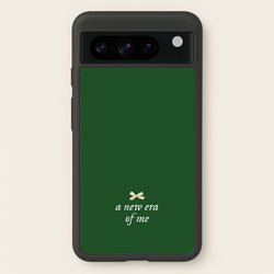 Coquette A New Era Of Me Green  - Clean Girl Aesthetic Phone Case for Google Pixel 8 Pro