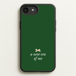 Coquette A New Era Of Me Green  - Clean Girl Aesthetic Phone Case for iPhone 6 Plus / 7 Plus / 8 Plus