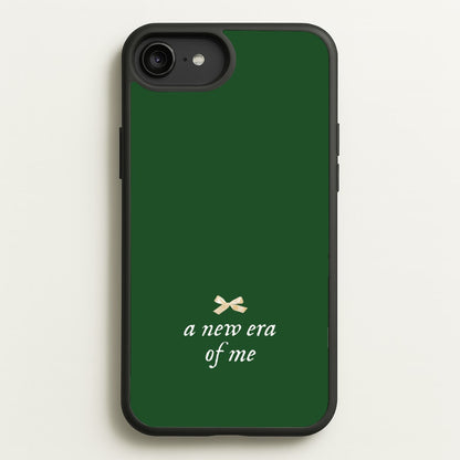 Coquette A New Era Of Me Green  - Clean Girl Aesthetic Phone Case for iPhone 6 Plus / 7 Plus / 8 Plus