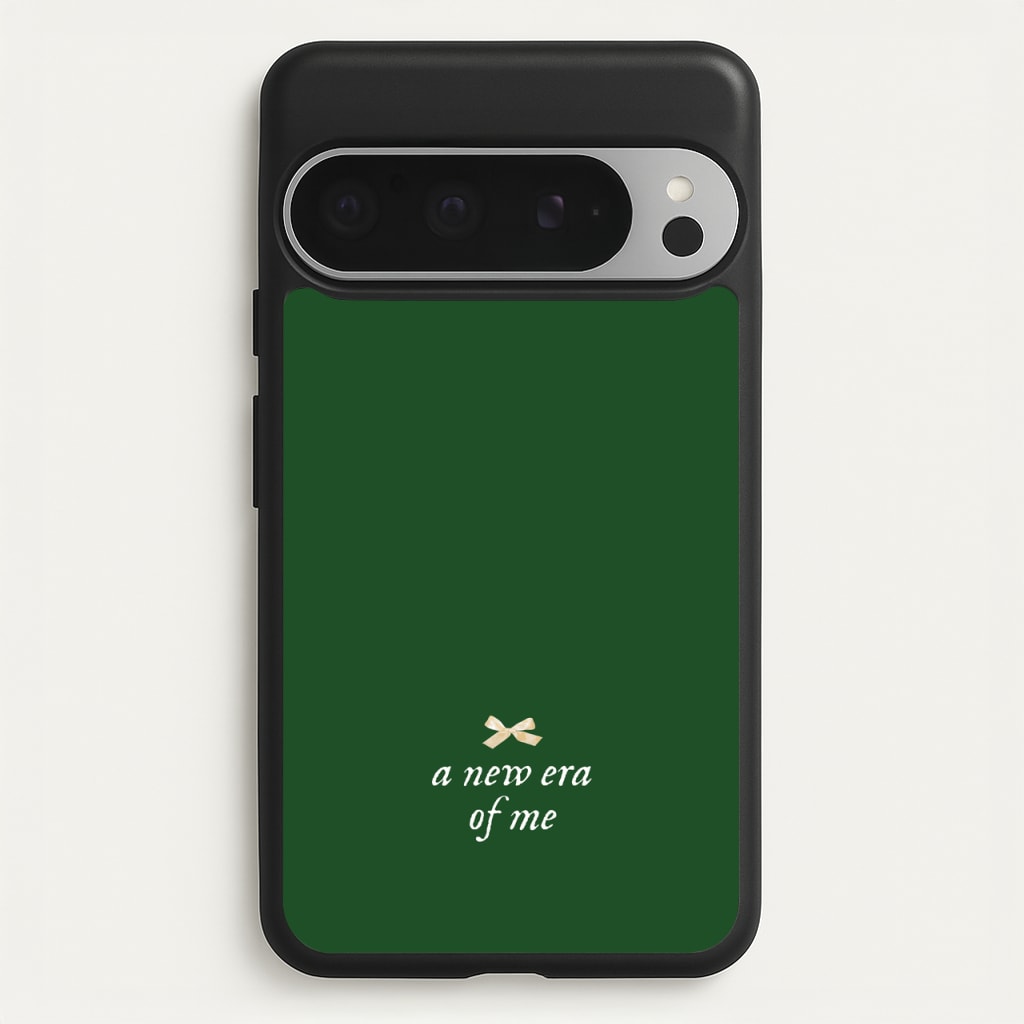 Coquette A New Era Of Me Green  - Clean Girl Aesthetic Phone Case for Google Pixel 9 Pro XL