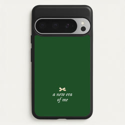 Coquette A New Era Of Me Green  - Clean Girl Aesthetic Phone Case for Google Pixel 9 Pro XL
