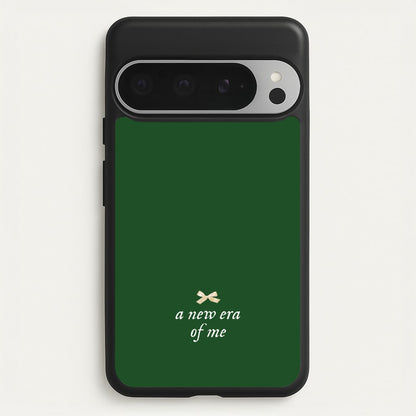 Coquette A New Era Of Me Green  - Clean Girl Aesthetic Phone Case for Google Pixel 9 Pro XL