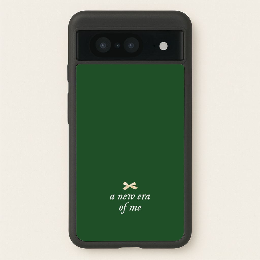 Coquette A New Era Of Me Green  - Clean Girl Aesthetic Phone Case for Google Pixel 8