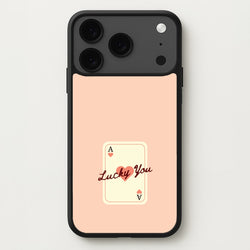 Lucky You Card Phone Case for iPhone 17 Pro Max
