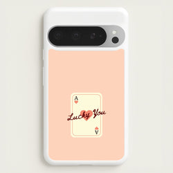 Lucky You Card  - Clean Girl Aesthetic Phone Case for Google Pixel 9 Pro XL