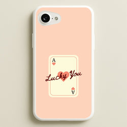 Lucky You Card  - Clean Girl Aesthetic Phone Case for iPhone 16e