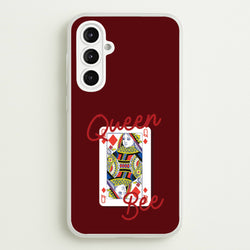 Queen Bee Playing Card  - Clean Girl Aesthetic Phone Case for Galaxy A16