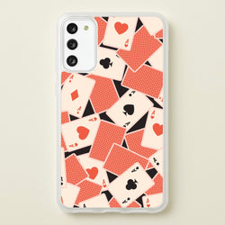 Playing Cards Collage Pattern  - Clean Girl Aesthetic Phone Case for Galaxy S20
