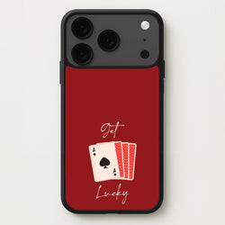 Get Lucky Set Of Cards Phone Case for iPhone 17 Pro Max