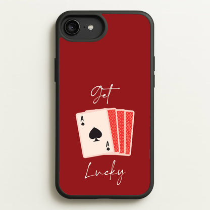 Get Lucky Set Of Cards  - Clean Girl Aesthetic Phone Case for iPhone 6 Plus / 7 Plus / 8 Plus