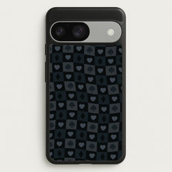 Card Suits Pattern Black  - Clean Girl Aesthetic Phone Case for Google Pixel 9 / 9 Pro