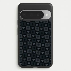 Card Suits Pattern Black Phone Case for Google Pixel 10 Pro XL