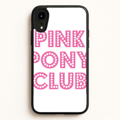 Pink Pony Club - Chappell  - Chappell Roan Phone Case for iPhone XR