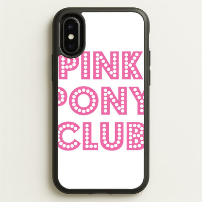 Pink Pony Club - Chappell  - Chappell Roan Phone Case for iPhone X / XS