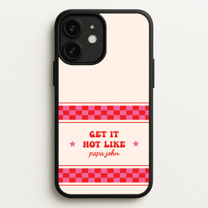 Get It Hot Like Papa John - Chappell  - Chappell Roan Phone Case for iPhone 11