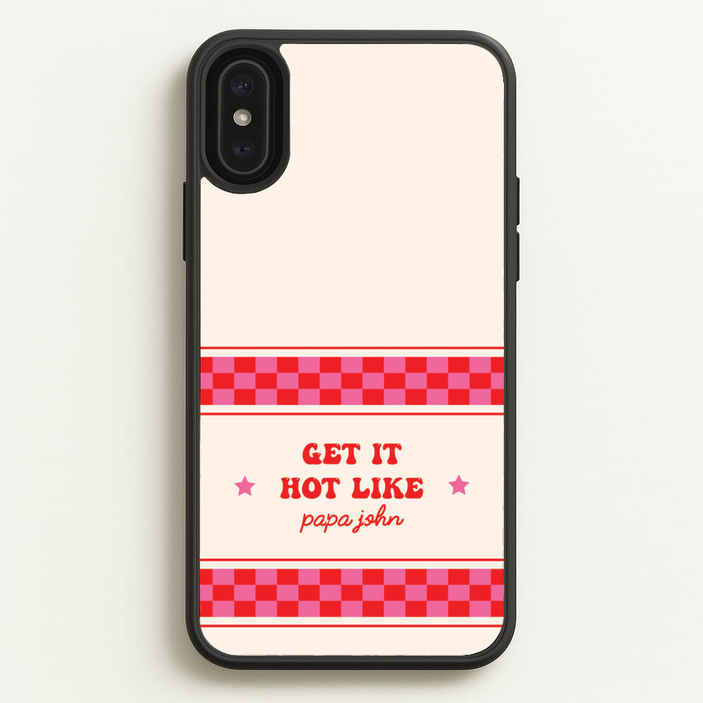 Get It Hot Like Papa John - Chappell  - Chappell Roan Phone Case for iPhone XS Max