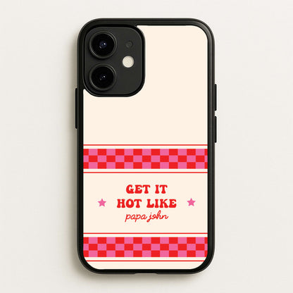 Get It Hot Like Papa John - Chappell  - Chappell Roan Phone Case for iPhone 12 Mini