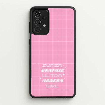 Super Graphic Ultra Modern Girl - Chappell  - Chappell Roan Phone Case for Galaxy A52 / A52s