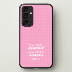 Super Graphic Ultra Modern Girl - Chappell  - Chappell Roan Phone Case for Galaxy A35