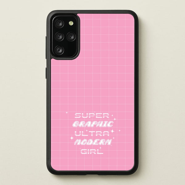 Super Graphic Ultra Modern Girl - Chappell  - Chappell Roan Phone Case for Galaxy S20 Plus
