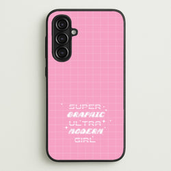 Super Graphic Ultra Modern Girl - Chappell  - Chappell Roan Phone Case for Galaxy A16
