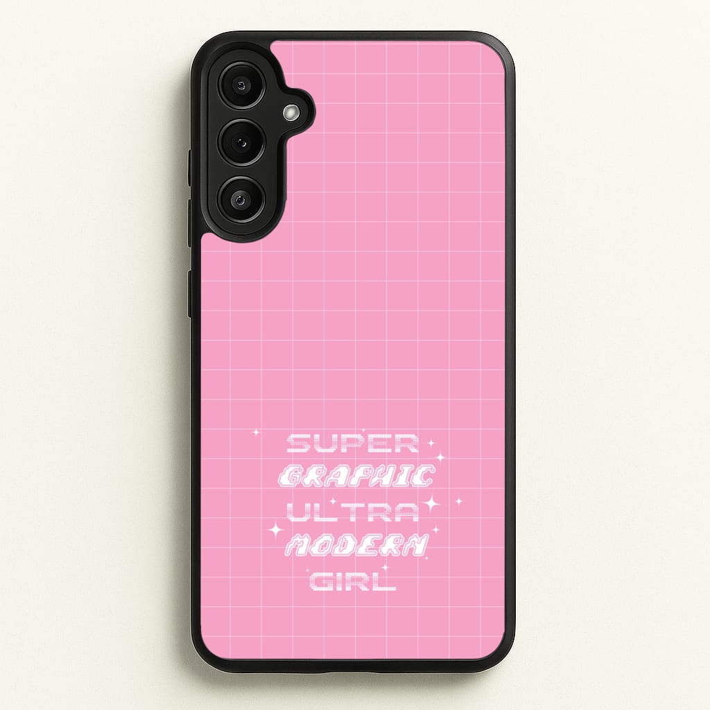 Super Graphic Ultra Modern Girl - Chappell  - Chappell Roan Phone Case for Galaxy A34
