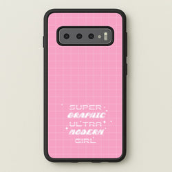 Super Graphic Ultra Modern Girl - Chappell  - Chappell Roan Phone Case for Galaxy S10 Plus
