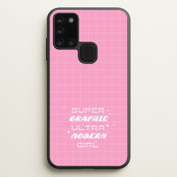 Super Graphic Ultra Modern Girl - Chappell  - Chappell Roan Phone Case for Galaxy A21s
