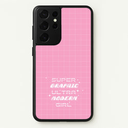 Super Graphic Ultra Modern Girl - Chappell  - Chappell Roan Phone Case for Galaxy S21 Ultra