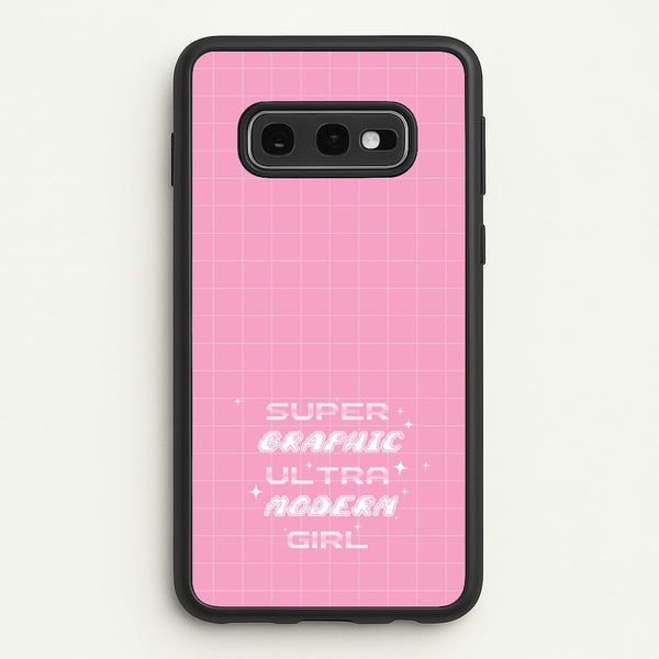 Super Graphic Ultra Modern Girl - Chappell  - Chappell Roan Phone Case for Galaxy S10e