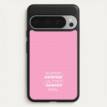 Super Graphic Ultra Modern Girl - Chappell  - Chappell Roan Phone Case for Google Pixel 9 Pro XL