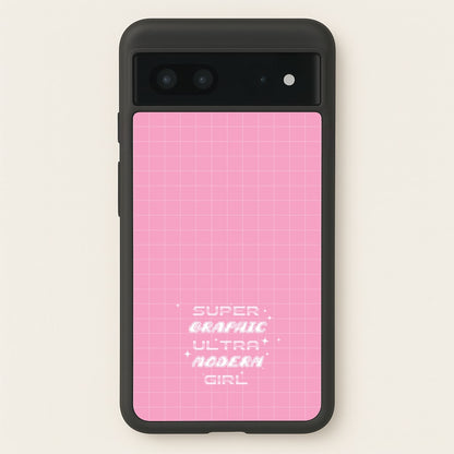 Super Graphic Ultra Modern Girl - Chappell  - Chappell Roan Phone Case for Google Pixel 7
