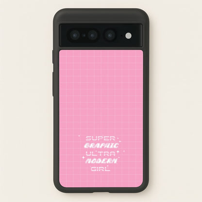 Super Graphic Ultra Modern Girl - Chappell  - Chappell Roan Phone Case for Google Pixel 7 Pro