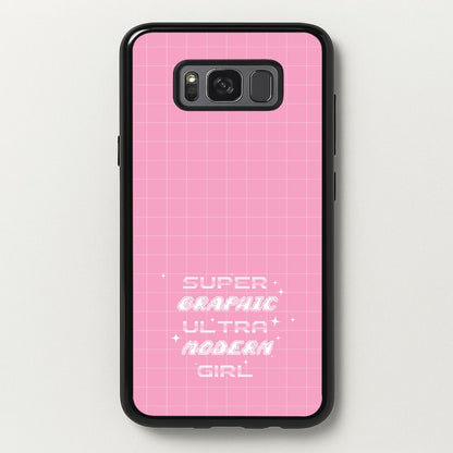 Super Graphic Ultra Modern Girl - Chappell  - Chappell Roan Phone Case for Galaxy S8 Plus