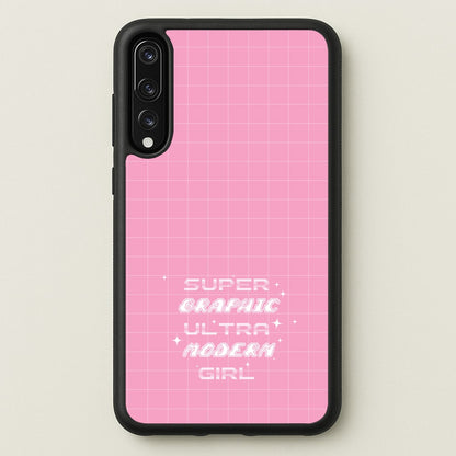 Super Graphic Ultra Modern Girl - Chappell  - Chappell Roan Phone Case for Huawei P20 Pro