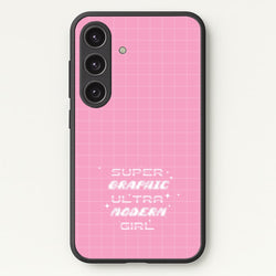 Super Graphic Ultra Modern Girl - Chappell  - Chappell Roan Phone Case for Galaxy S24FE