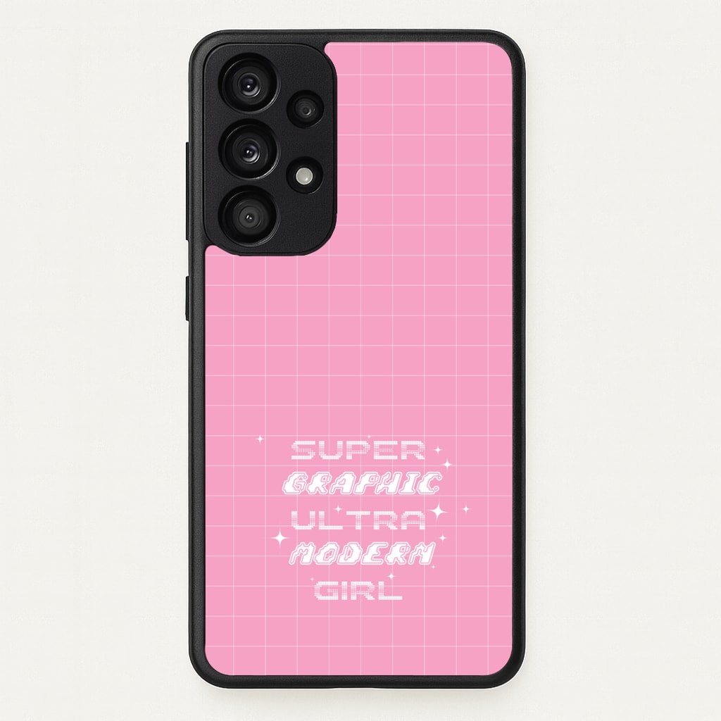 Super Graphic Ultra Modern Girl - Chappell  - Chappell Roan Phone Case for Galaxy A53