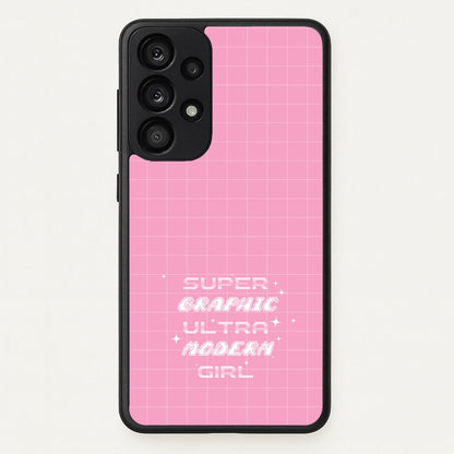 Super Graphic Ultra Modern Girl - Chappell  - Chappell Roan Phone Case for Galaxy A53