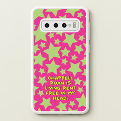Chappell Rent Free In My Head  - Chappell Roan Phone Case for Galaxy S10 Plus