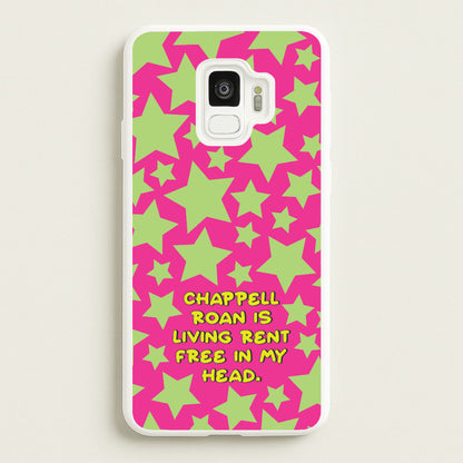 Chappell Rent Free In My Head  - Chappell Roan Phone Case for Galaxy S9