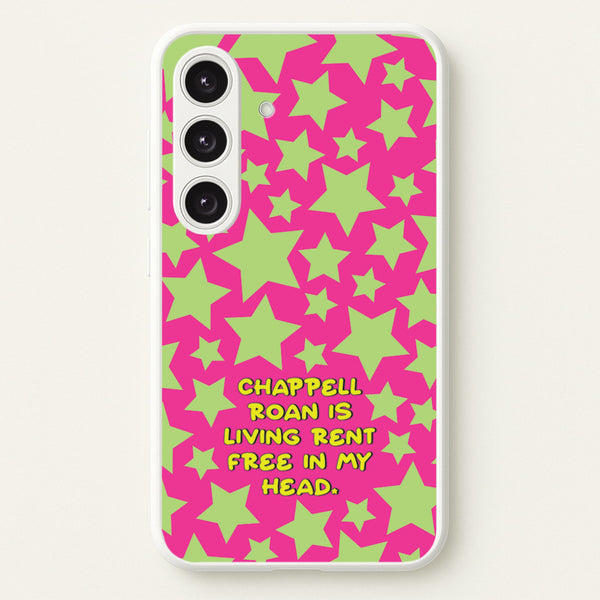 Chappell Rent Free In My Head  - Chappell Roan Phone Case for Galaxy S24