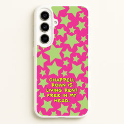 Chappell Rent Free In My Head  - Chappell Roan Phone Case for Galaxy A56