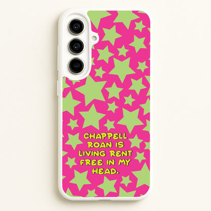Chappell Rent Free In My Head  - Chappell Roan Phone Case for Galaxy A56