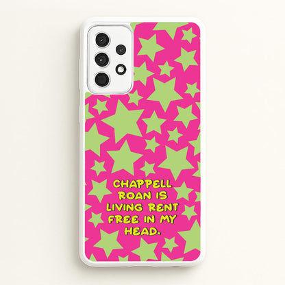 Chappell Rent Free In My Head  - Chappell Roan Phone Case for Galaxy A52 / A52s
