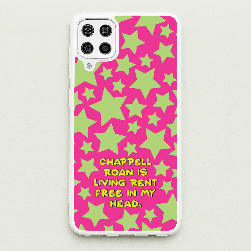 Chappell Rent Free In My Head  - Chappell Roan Phone Case for Galaxy A12