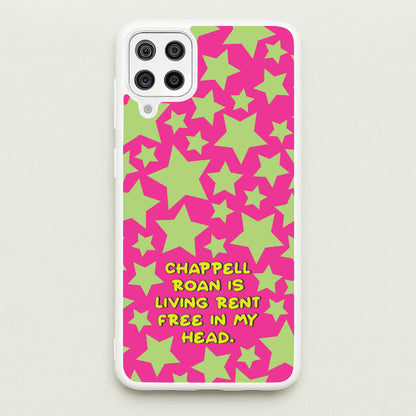 Chappell Rent Free In My Head  - Chappell Roan Phone Case for Galaxy A12