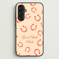 Good Luck Babe Horseshoe  - Chappell Roan Phone Case for Galaxy S23FE