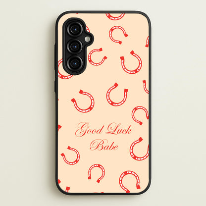 Good Luck Babe Horseshoe  - Chappell Roan Phone Case for Galaxy A54